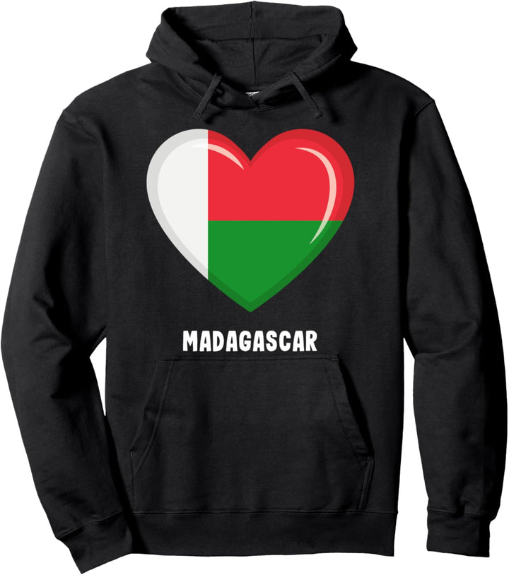 Madagaskar Flagge Hoodie | Madagaskar Pullover Hoodie