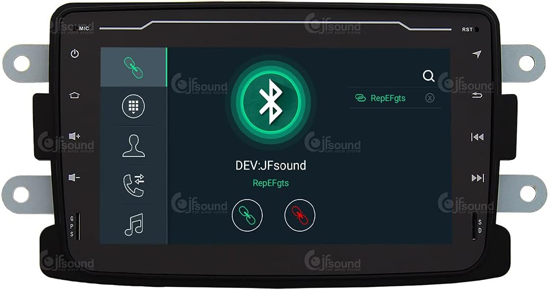 Personalisiertes Autoradio für Dacia Duster Android GPS Bluetooth WiFi USB DAB+ Touchscreen 7" 8core