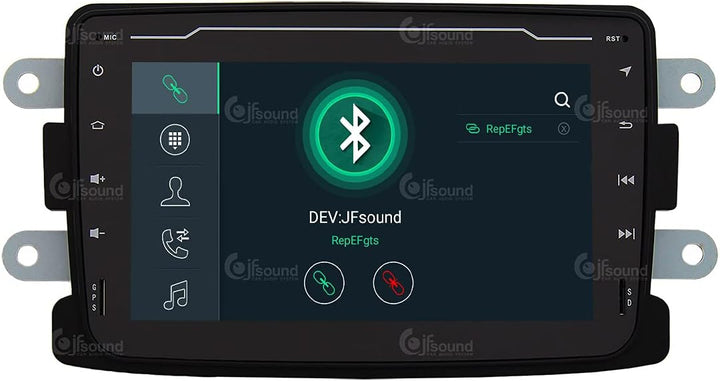 Personalisiertes Autoradio für Dacia Duster Android GPS Bluetooth WiFi USB DAB+ Touchscreen 7" 8core