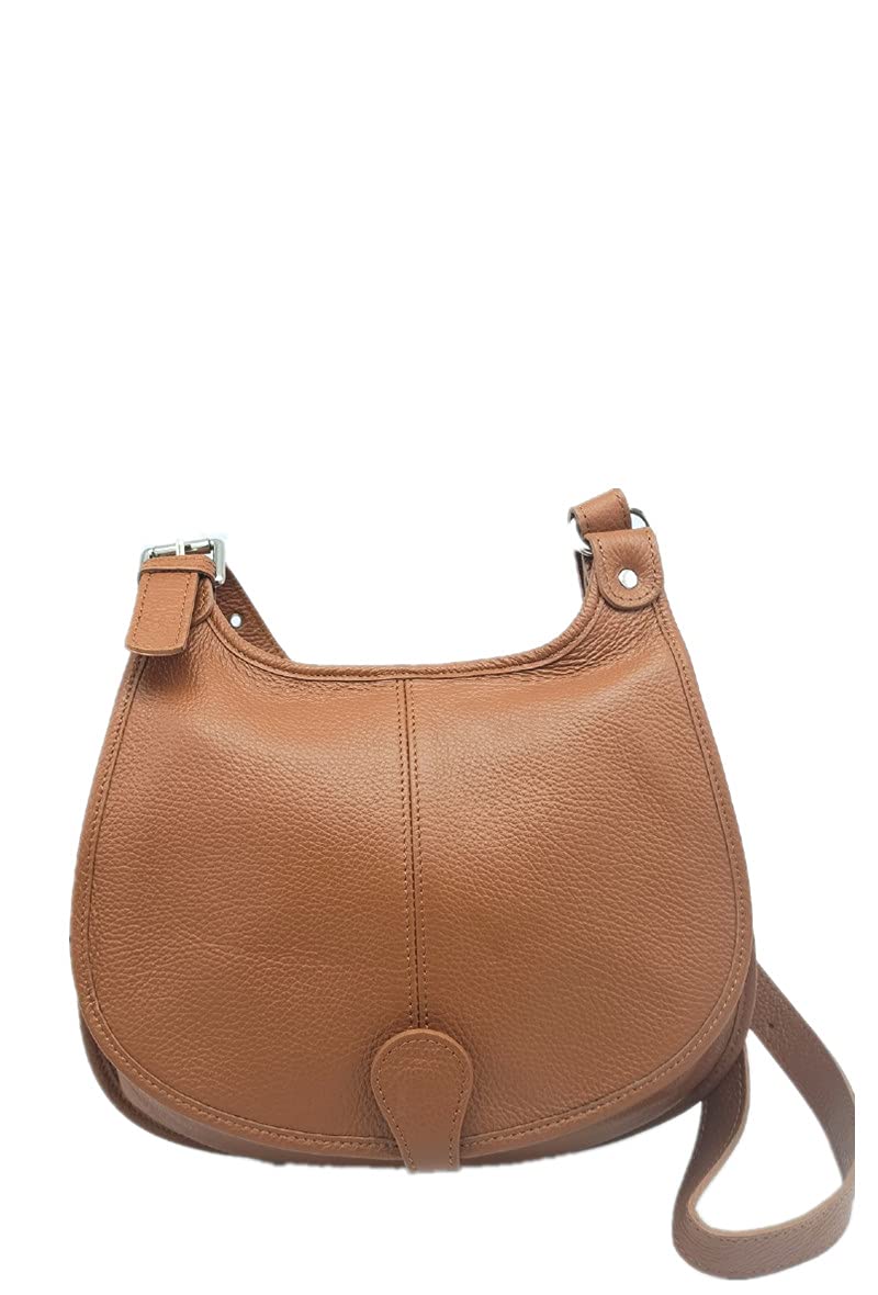 Puccio Pucci Womens TRLBC100091 Ledertasche, Kamel