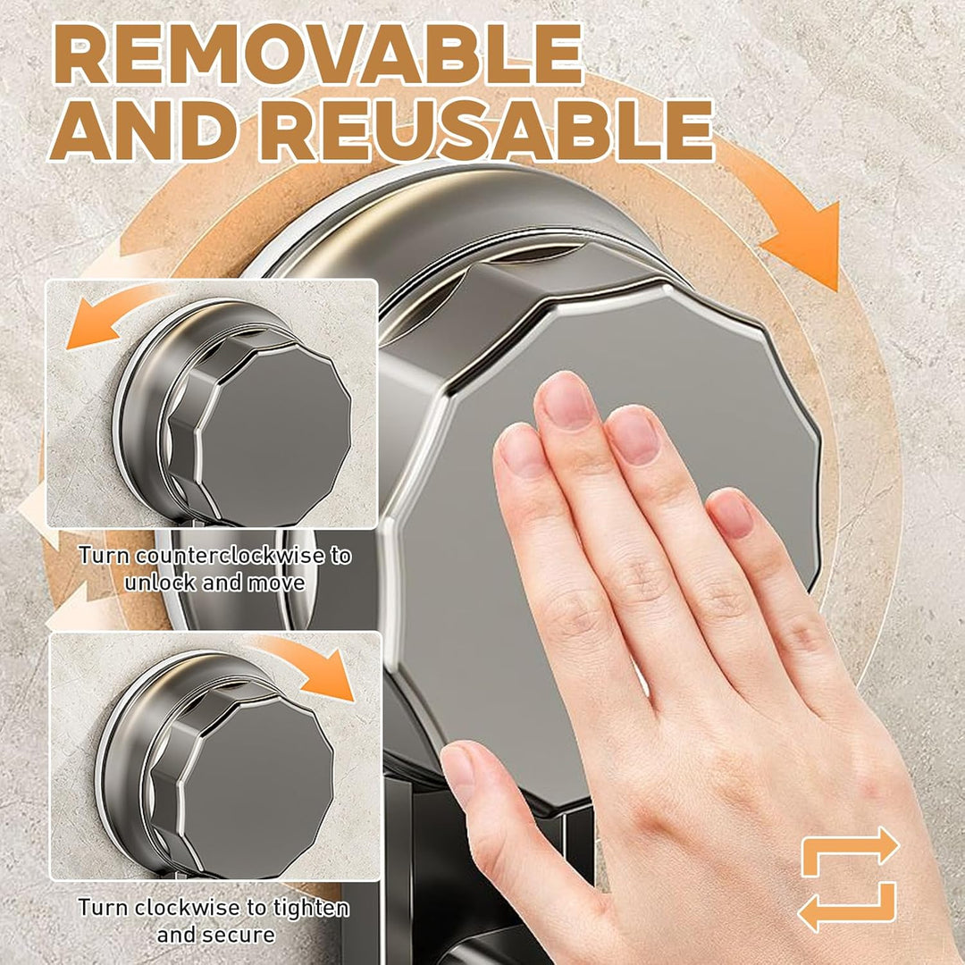 Küchenreling Hakenleiste Küche, Küchenstange Ohne Bohren,Doppelstange Design Küchenleiste, 8 Haken,