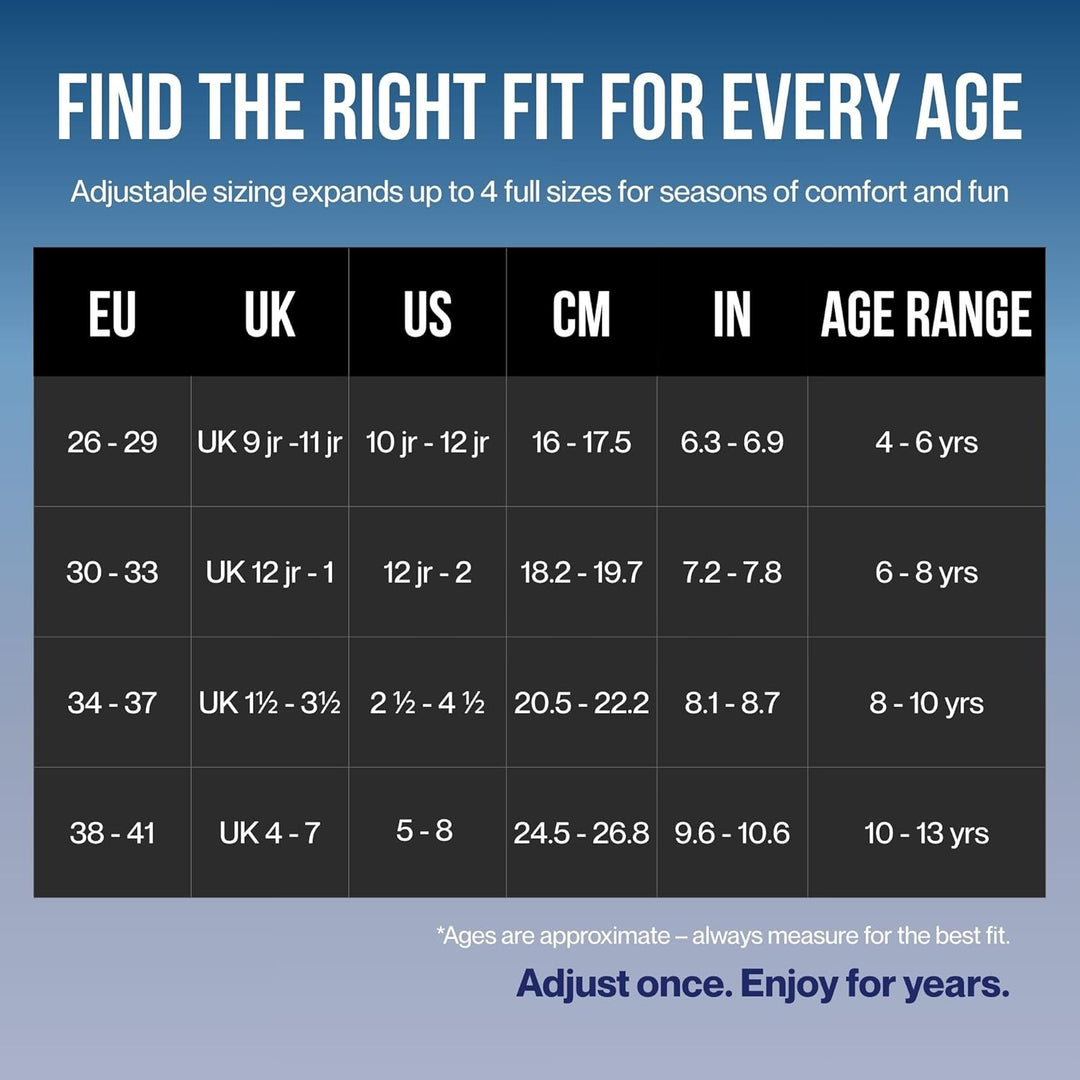 Roces Jungen Jokey Ice 3.0 Boy Schlittschuh 30-33 black-astro blue, 30-33 black-astro blue