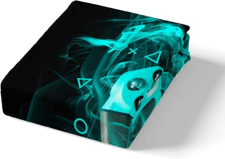 Tbrand Kinder Gamer Bettbezug Set Teens Gamepad Schlafzimmer Dekor für Jungen Mädchen Videospiel Con