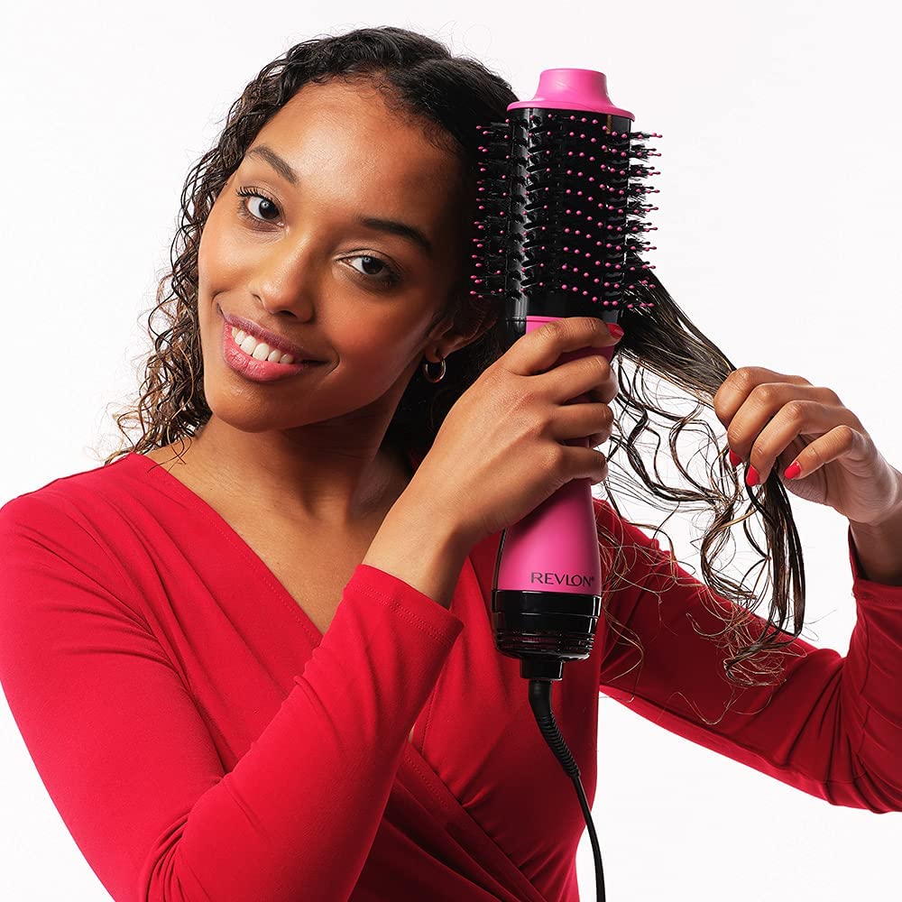 Revlon Salon One-Step Haartrockner und Volumiser – New Pink Edition (One-Step, 2-in-1 Styling Tool,