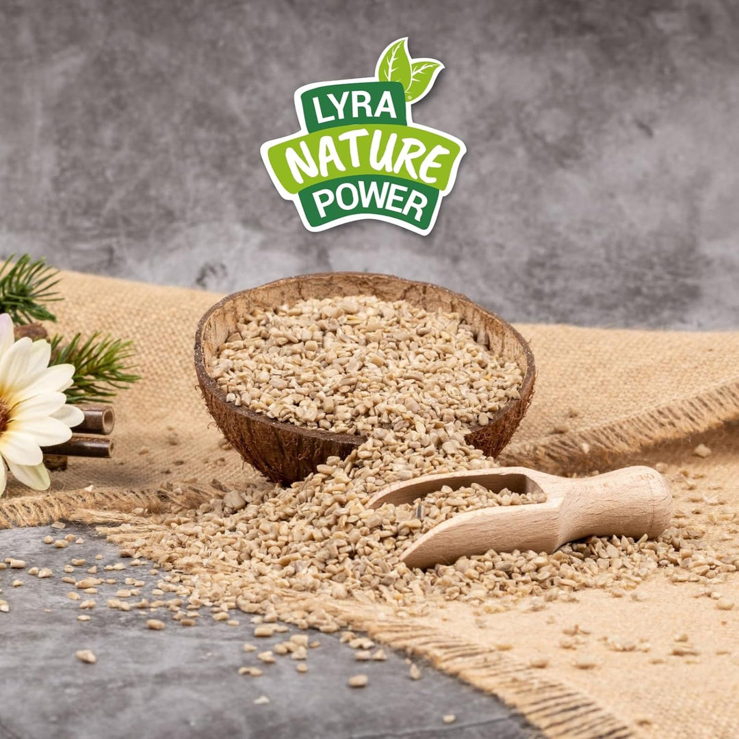 Lyra Pet®25 kg Sonnenblumenkerne geschält Bruch HK Österreich Wildvögel Fettfutter