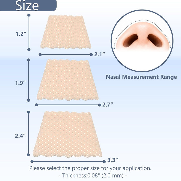 Thermoplastische Nasenschienen, externe Nasenstützung, Schutz für Nasenbandage, Rhinoplastie, Septop