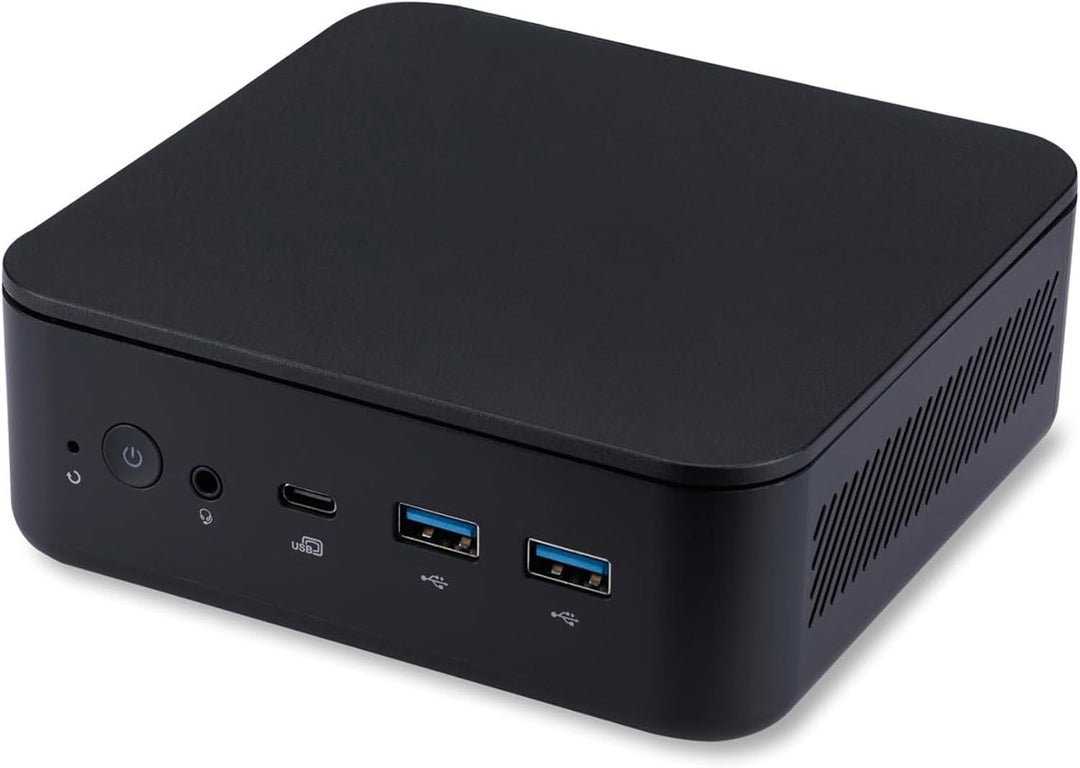 acer Mini PC | Veriton NUC | Schwarz | N100 | RAM: 8GB | SSD: 500GB | Windows 11 Pro | Office 2024 P