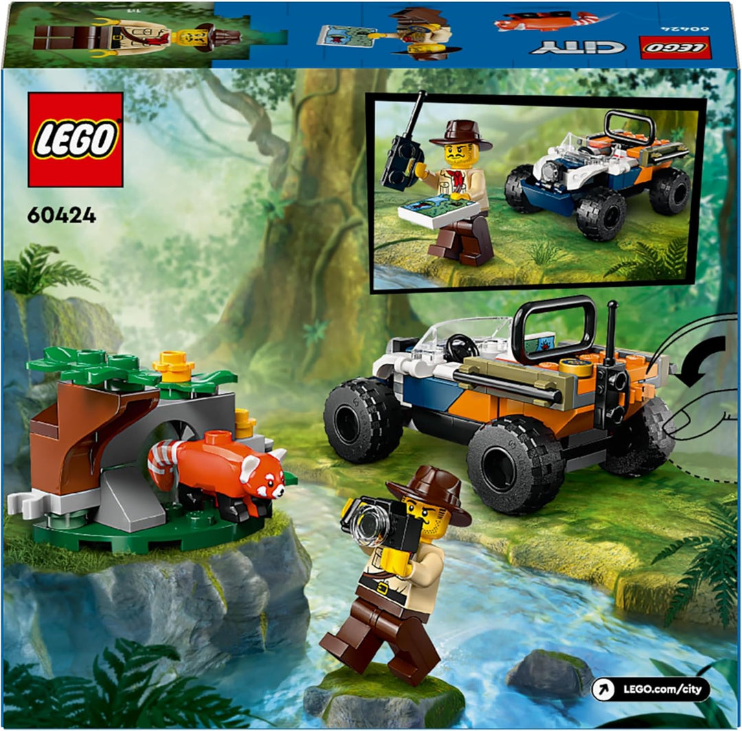 LEGO City Dschungelforscher-Quad, Dschungel-Spielzeug für Jungen und Mädchen ab 6 Jahren, Geschenkid