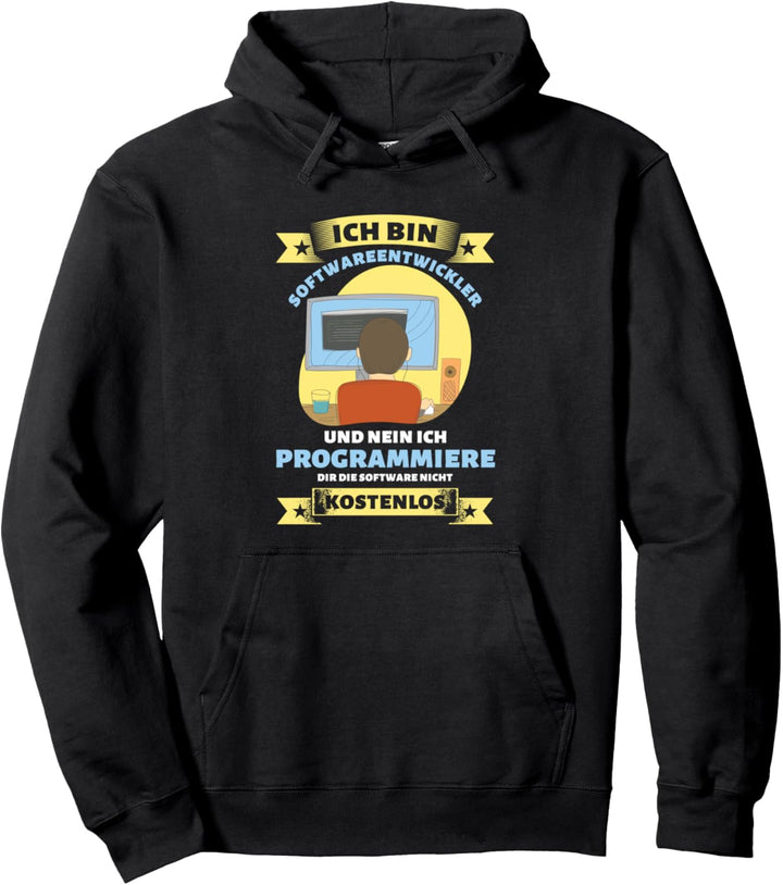 Softwareentwickler Softwareingenieur Programmierer Geschenk Pullover Hoodie