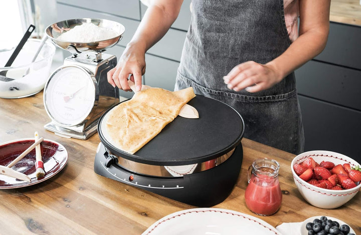Gastroback 30102 Classic Waage, 2 kg mit Tara-Funktion, Küchenwaage, analog, mit Wiegeschale, Edelst
