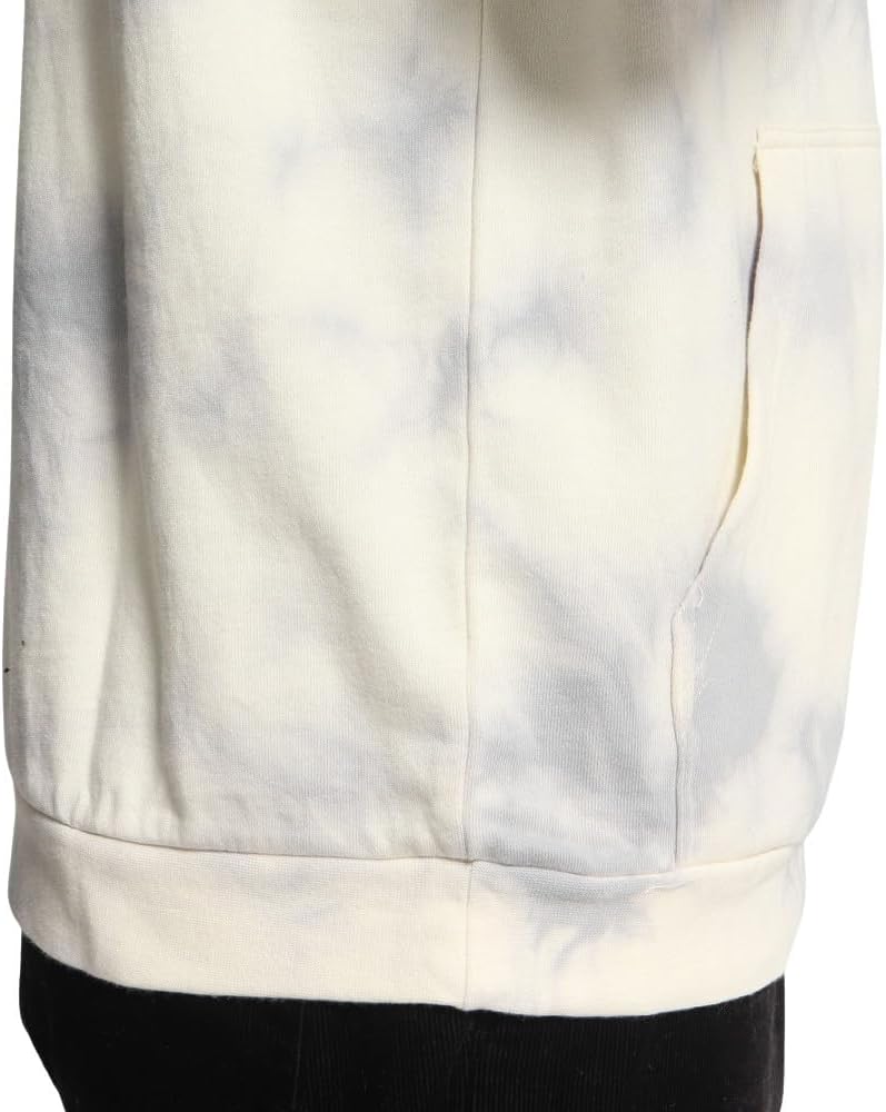 Hurley Herren M Fastlane Tie Dye Summer Pullov Sweatshirt S Kokosnuss Milk, S Kokosnuss Milk