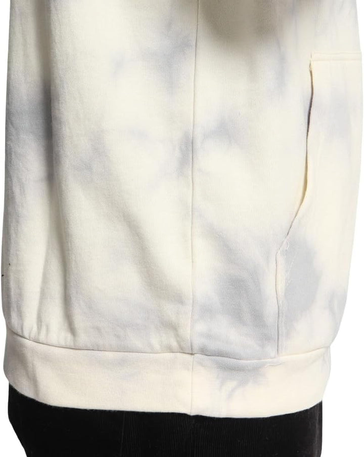Hurley Herren M Fastlane Tie Dye Summer Pullov Sweatshirt S Kokosnuss Milk, S Kokosnuss Milk