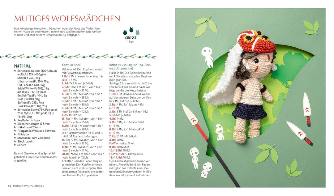 Das inoffizielle Ghibli-Häkelbuch – 23 zauberhafte Amigurumis für Fans des legendären Anime-Studios: