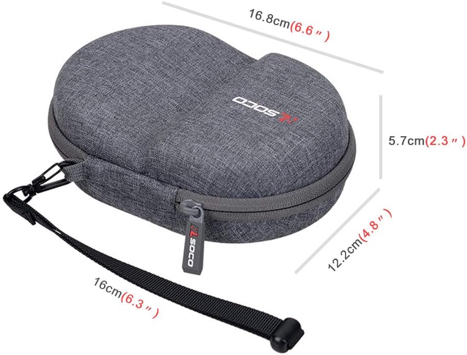 RLSOCO Tasche für SHOKZ OpenRun Pro 2/OpenRun/OpenMove/OpenRun Pro/OpenSwim/OpenSwim Pro Knochenscha