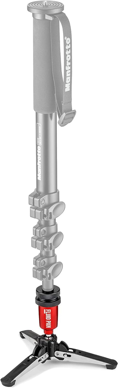 Manfrotto MVA50A Fluid-Fuss mit einklappbaren Füssen für Einbeinstativ