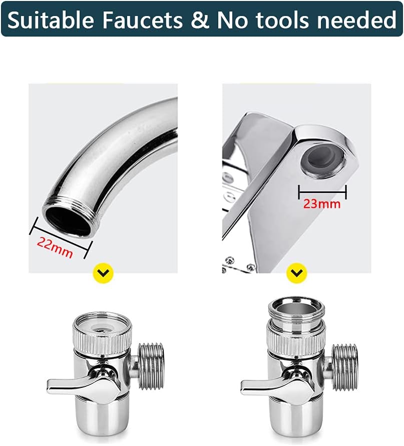 Waschbecken Wasserhahn Sprühset, Haarwäsche Handbrause Wasserhahn Spülset, Spülen-Sprayer-Schlauchau