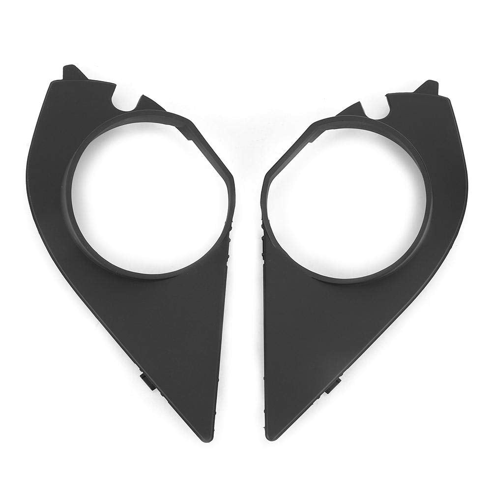 Nebelscheinwerfer Abdeckung, Nebelscheinwerfer Abdeckung Lampe Rahmengitter Fit für 5er E60 E61 03-1