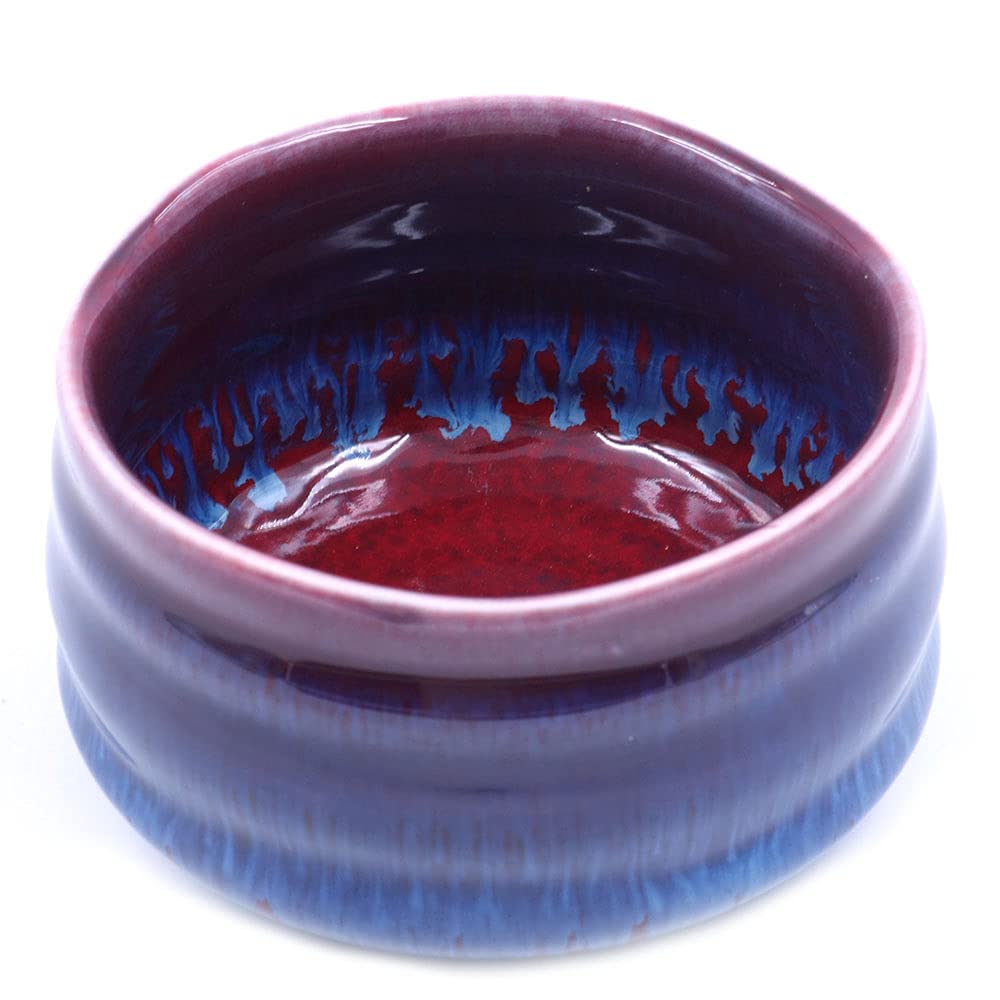 Authentische japanische traditionelle Teezeremonie Matcha-Schale Chawan, handgefertigt in Japan, lil