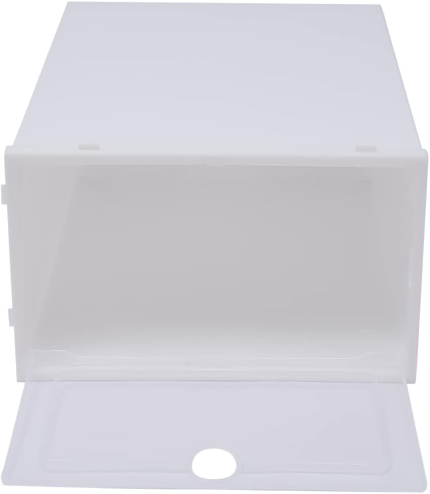 awolsrgiop 24X Transparent Schuhbox, Schuhboxen Stapelbar, Plastik Schuhkarton Schuhaufbewahrung, Sc