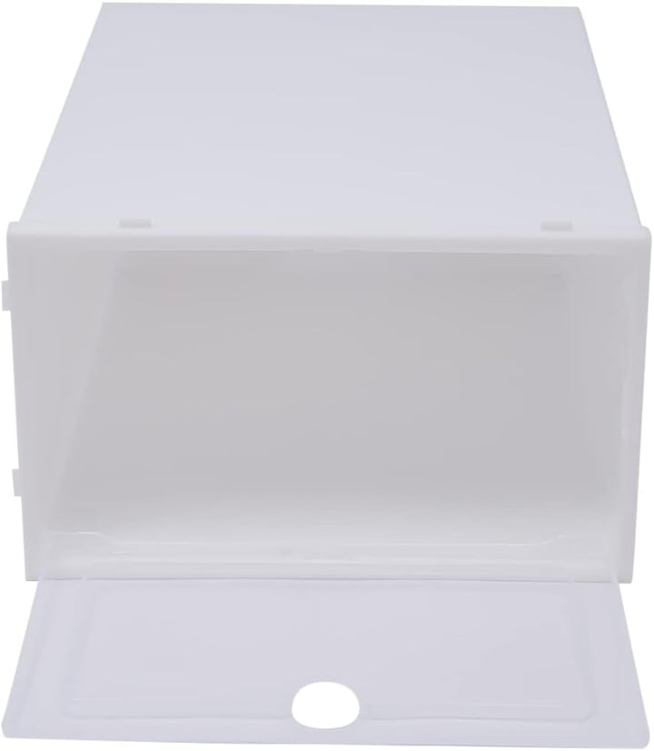 awolsrgiop 24X Transparent Schuhbox, Schuhboxen Stapelbar, Plastik Schuhkarton Schuhaufbewahrung, Sc