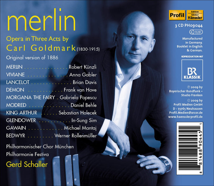 GOLDMARK: Merlin, Audio-CD