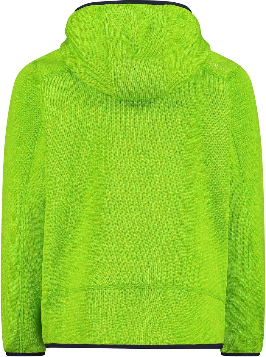 CMP Unisex Kinder Kinderjacke mit Fester Kapuze fleecejacke 92 Säure-B.Blau, 92 Säure-B.Blau