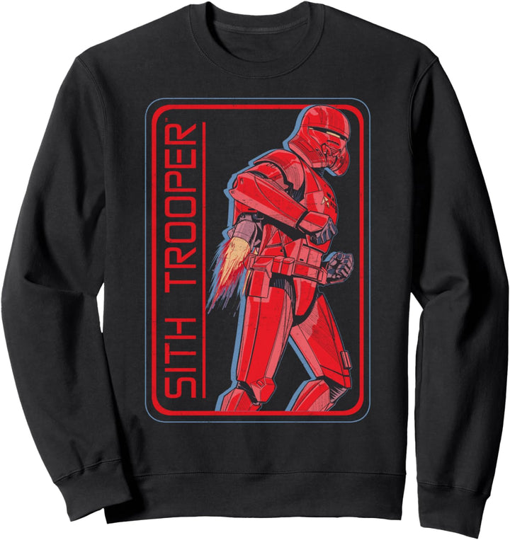 Star Wars: The Rise Of Skywalker Sith Trooper Retro Portrait Sweatshirt