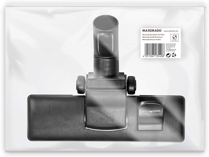 Staubsaugerdüse Bodendüse umschaltbar kompatibel mit Miele Staubsauger mit 2 Rädern SBD 285-2 285-3