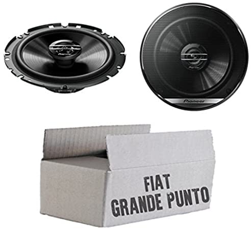 FIAT Grande Punto 199 Front - Lautsprecher Boxen Pioneer TS-G1720F - 16,5cm 2-Wege Koax Koaxiallauts
