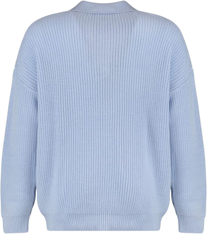 TRENDYOL Damen Pullover mit Rollkragen, Einfarbig, Regulär, Übergrösse Sweatshirt XL Lila, XL Lila