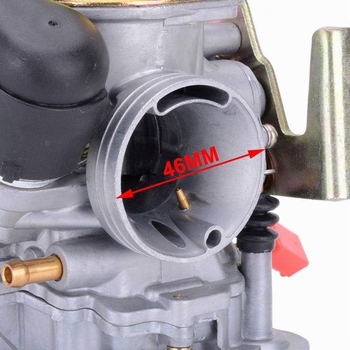 JFG RACING CVK32MM CVK 32 mm Vergaser – Universal Power Jet Vergaser für Motorräder, ATV, UTV Scoote