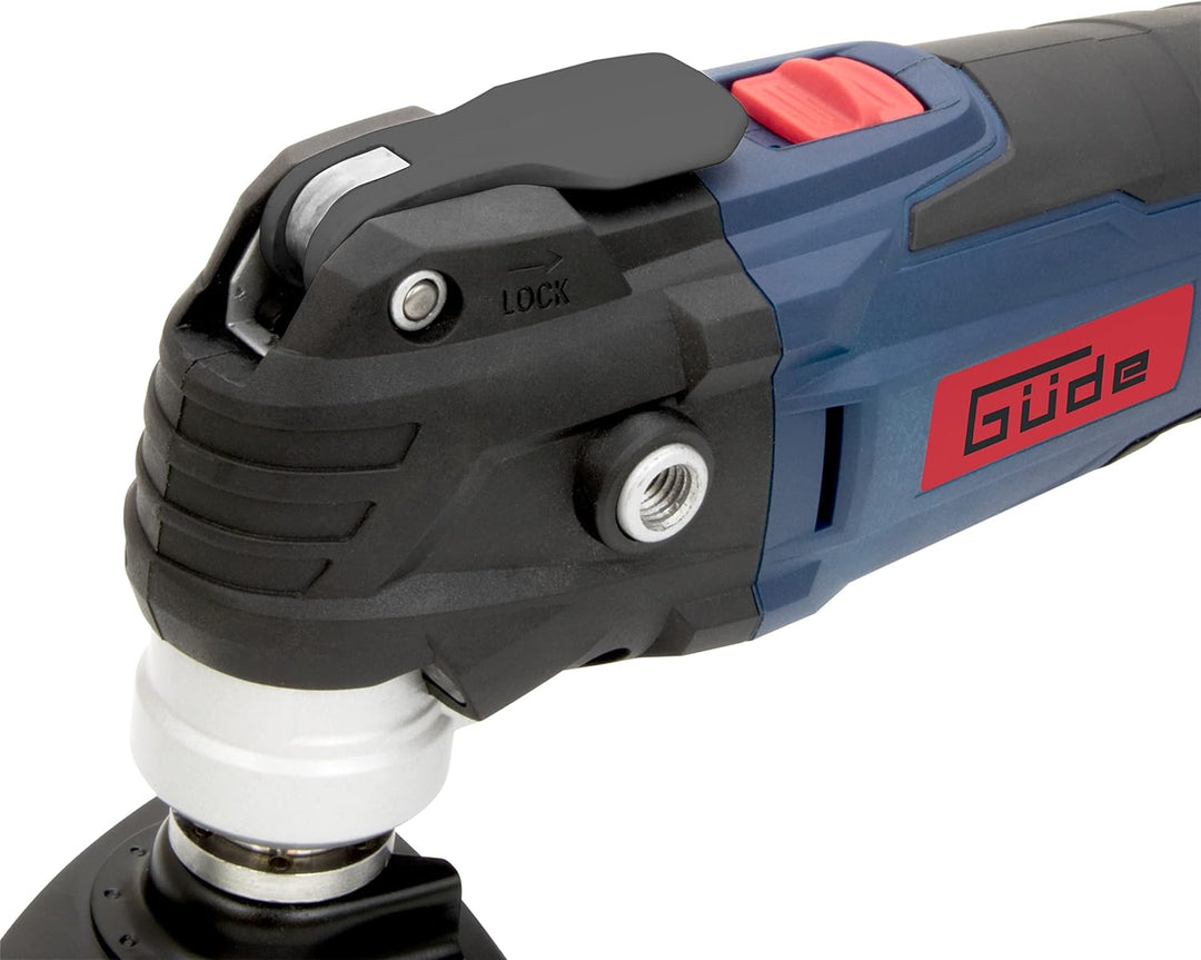 Güde 58509 Akku Multiwerkzeug MW 18-0 (18 V, Easy-Energy-Exchange, elektronische Dreh-/Schwingzahl-E