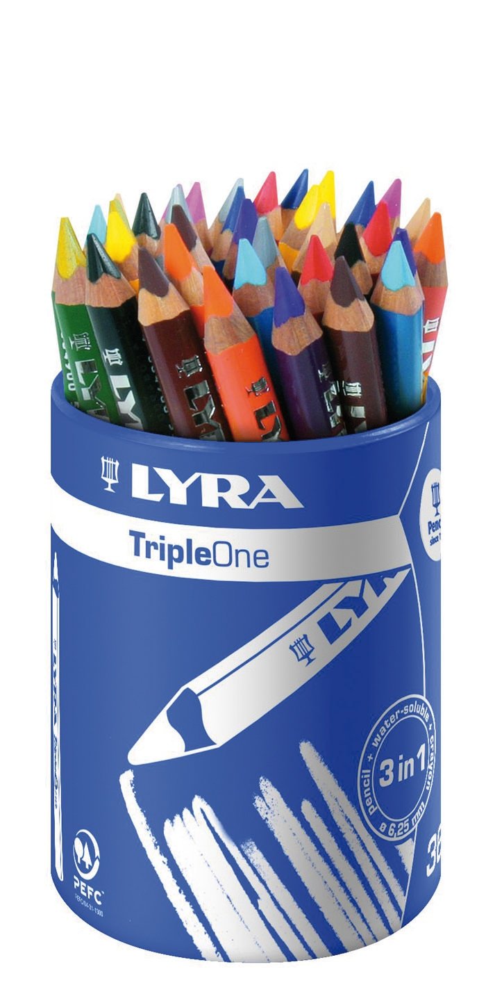 LYRA Triple One, Runddose mit 36 Stück, 1 stück (36er Pack), 1 stück (36er Pack)
