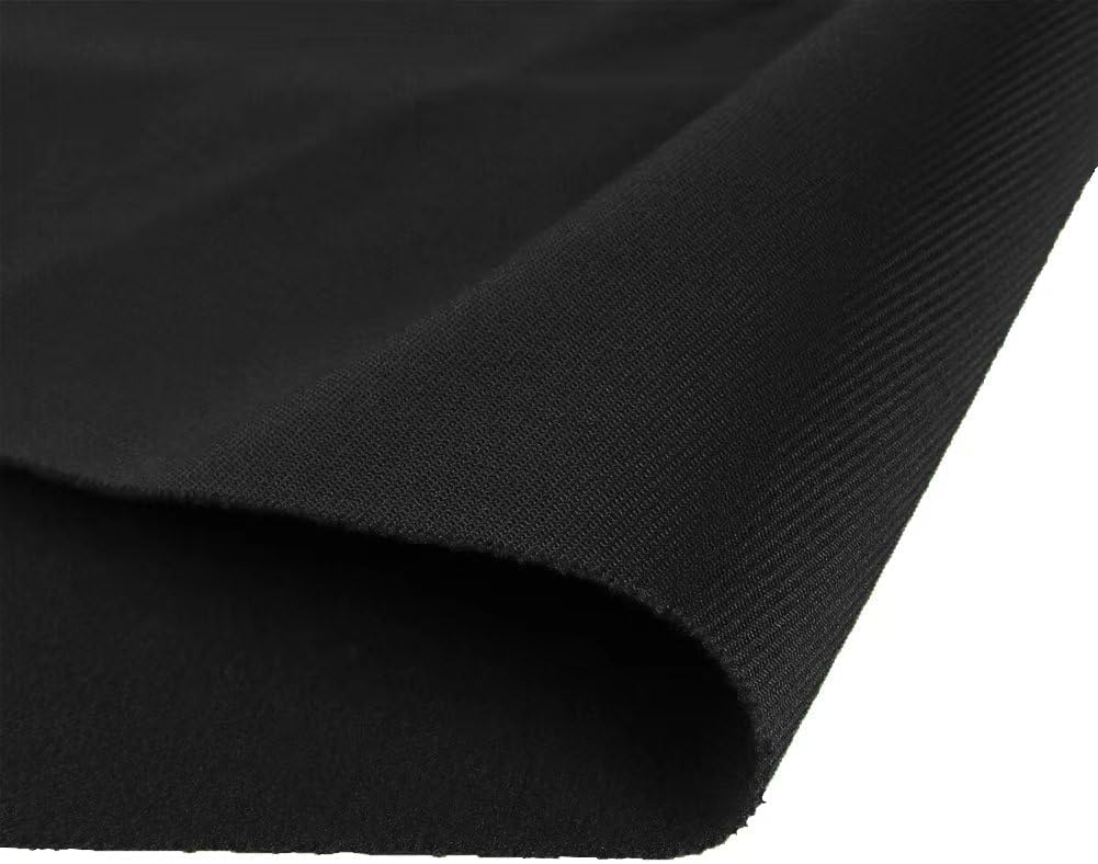 Billardtuch - Professioneller Billardtisch Filz passend für Standard 2,7 m Tisch Schwarz, Schwarz