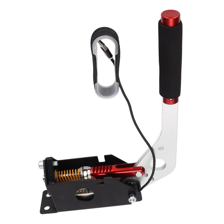 Kudoo USB Handbremse für PC Windows Sim Rennspiele, Verstellbare Höhe Simulation Leistung Handbremse
