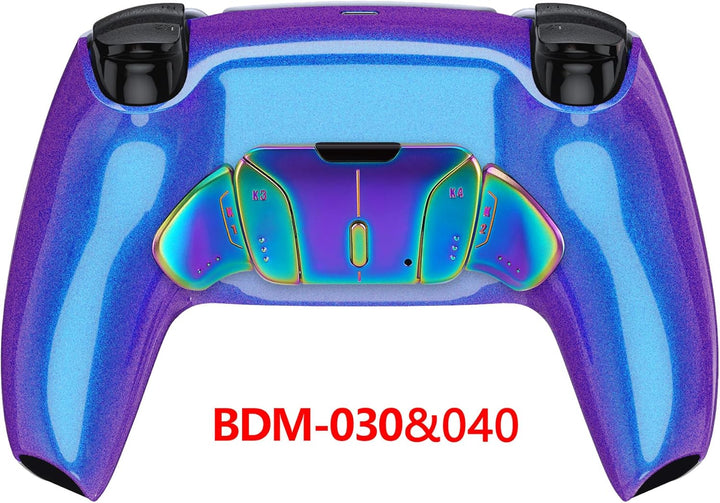 eXtremeRate Programmierbar RISE4 Remap Kit für ps5 Controller BDM-030/040,Real Metal Buttons(RMB) Re