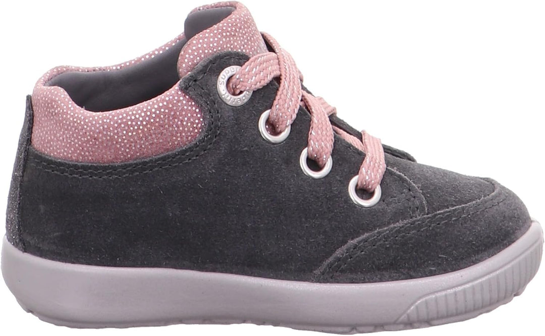 Superfit STARLIGHT Sneaker 0-500438 Mädchen 22 EU Grau Rosa 2000, 22 EU Grau Rosa 2000