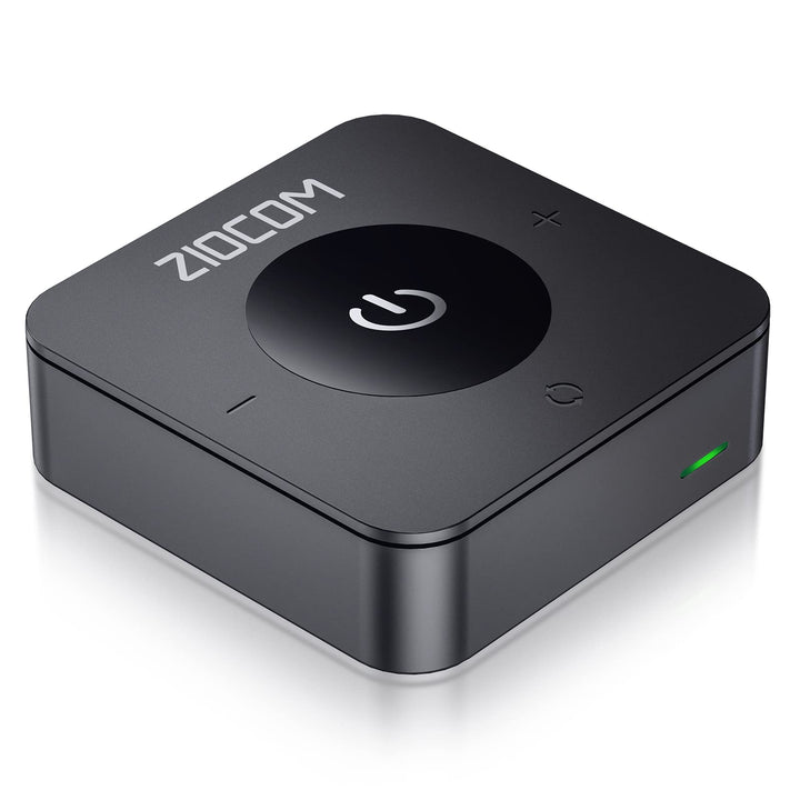 ZIOCOM Bluetooth Adapter Stereoanlage,Bluetooth Sender Empfänger 5.0 Audio Adapter für TV/PC/MP3/Hei