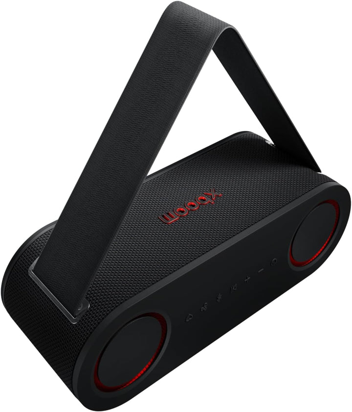 LG xboom Bounce by will.i.am, tragbarer Bluetooth-Lautsprecher (Signature Sound, nach Oben gerichtet