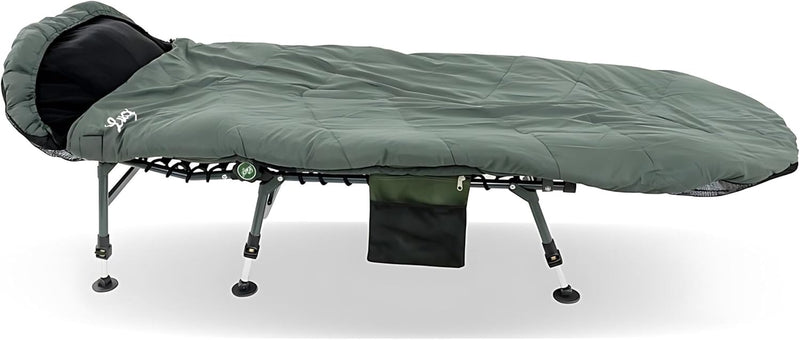 Lucx® Schlafsack Nightcat Sleeping Bag Angler zum Karpfenangeln & Nachtangeln, Angelschlafsack, Angl