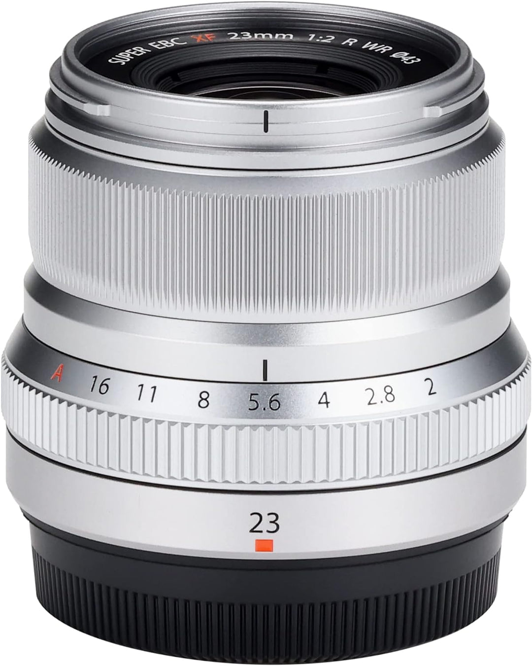 Fujifilm FUJINON XF23mm F2 R WR Objektiv silber silber Single, silber Single