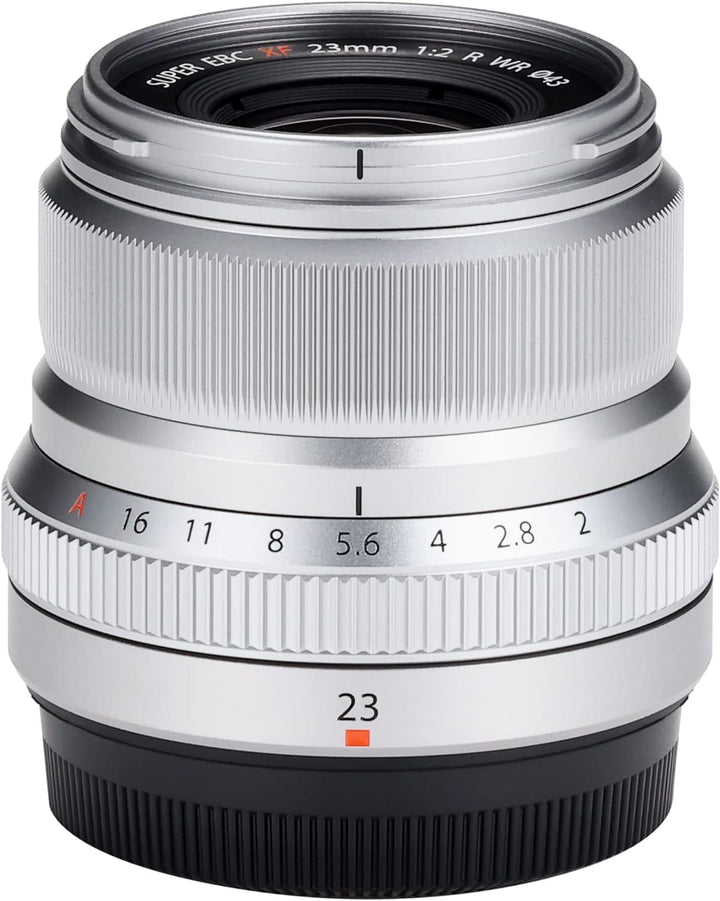 Fujifilm FUJINON XF23mm F2 R WR Objektiv silber silber Single, silber Single
