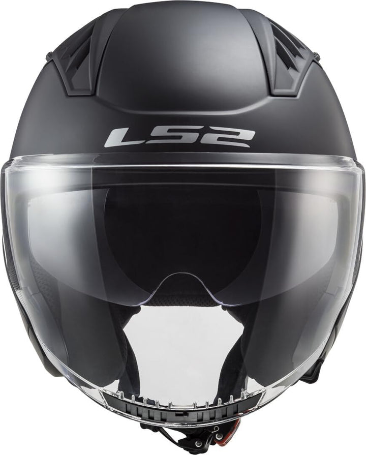 LS2, jethelme motorrad Copter II mat black, L