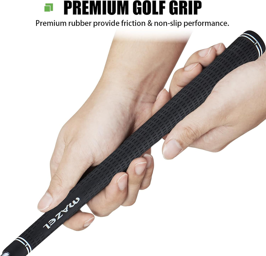 MAZEL WM-X4 Golf-Schmiedeeisen 3, 4, 5, 6, 7, 8, 9, P, S, niedriges COG und breite Sohle, einzelne G
