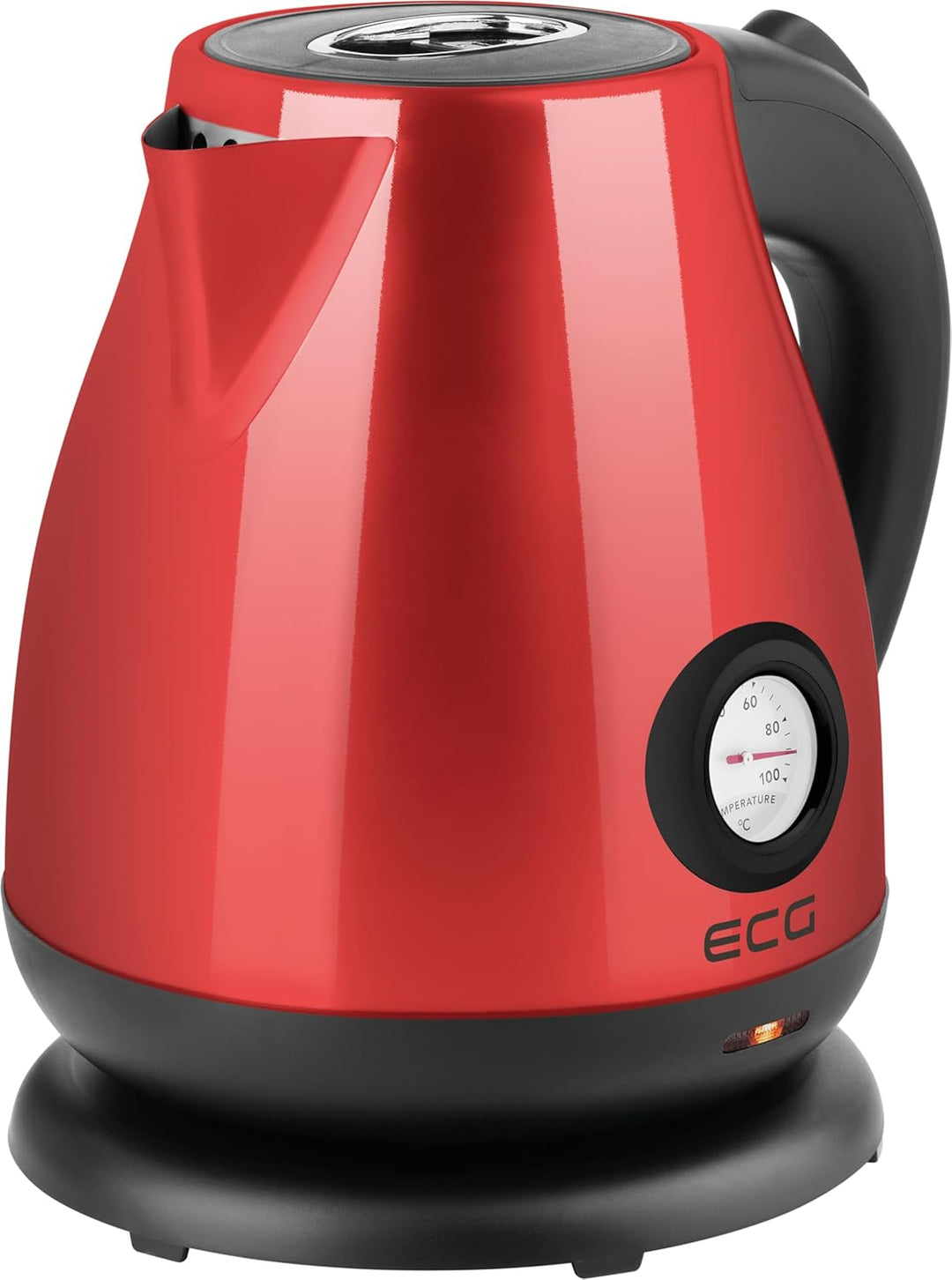 ECG RK 1705 Metallico Rosso, 2200W, 1,7l 1.7 Liter Rot, 1.7 Liter Rot
