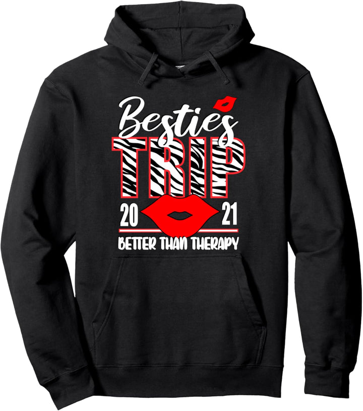 Girls Trip Besser als Therapie 2021 Besties Freunde Pullover Hoodie