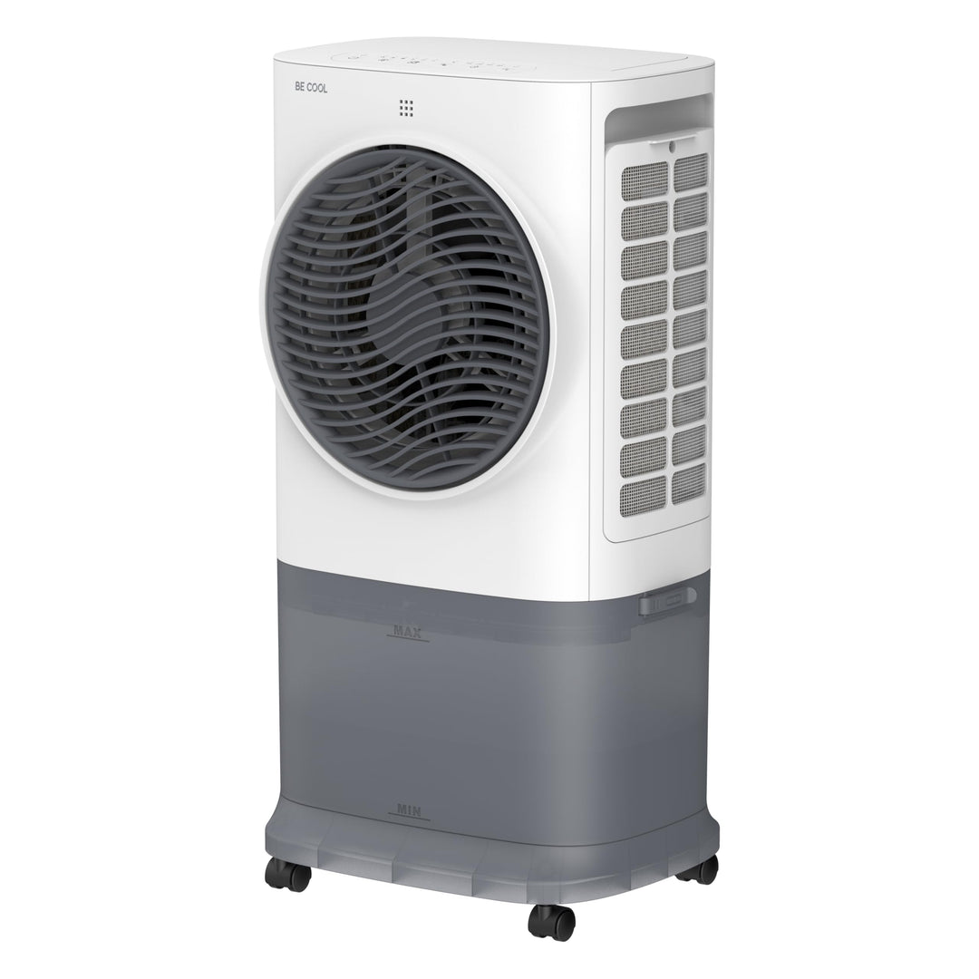 BE COOL Premium Luftkühler BC6ACP2501W mit WiFi, 6,5L Wassertank, 340 m³/h Luftleistung, Timer, Fern