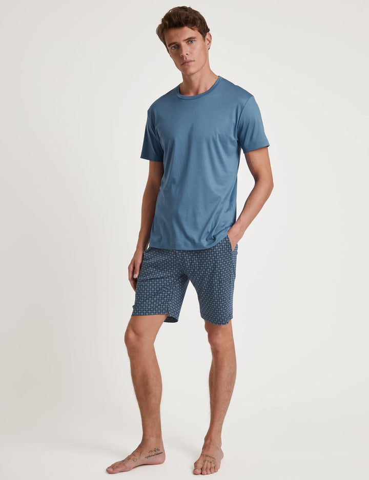 CALIDA RMX Lounge Jogginghose Herren, mit Seitentaschen 52-54 Dark Sapphire, 52-54 Dark Sapphire