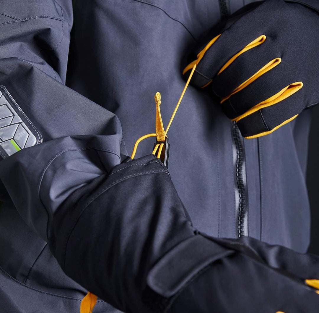 Gill Helmsman Gloves 7805 - Schwarz - Atmungsaktiv wasserdicht sprühfest XXL, XXL