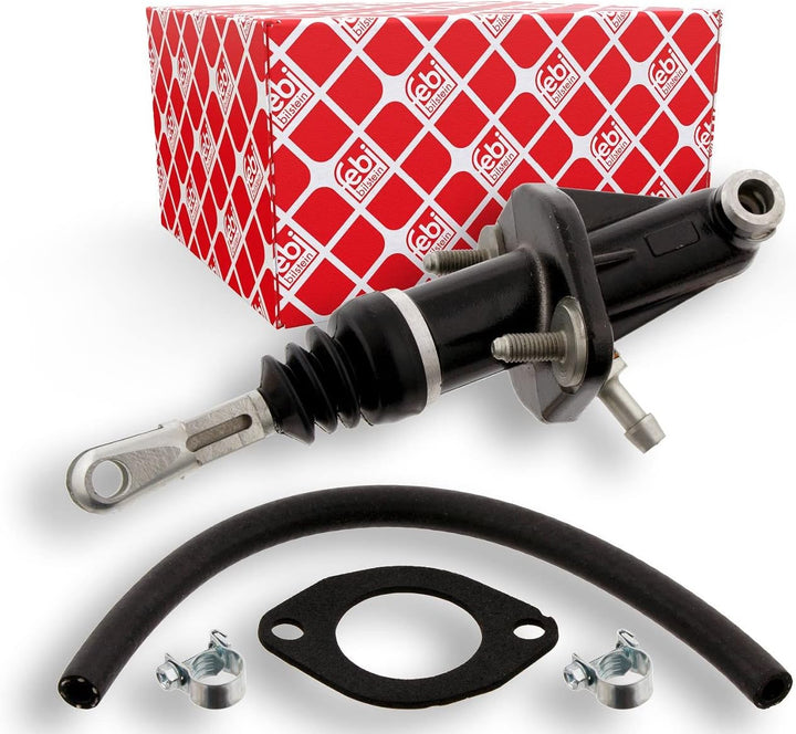 febi bilstein 28485 Kupplungsgeberzylinder mit Anbaumaterial , 1 Stück